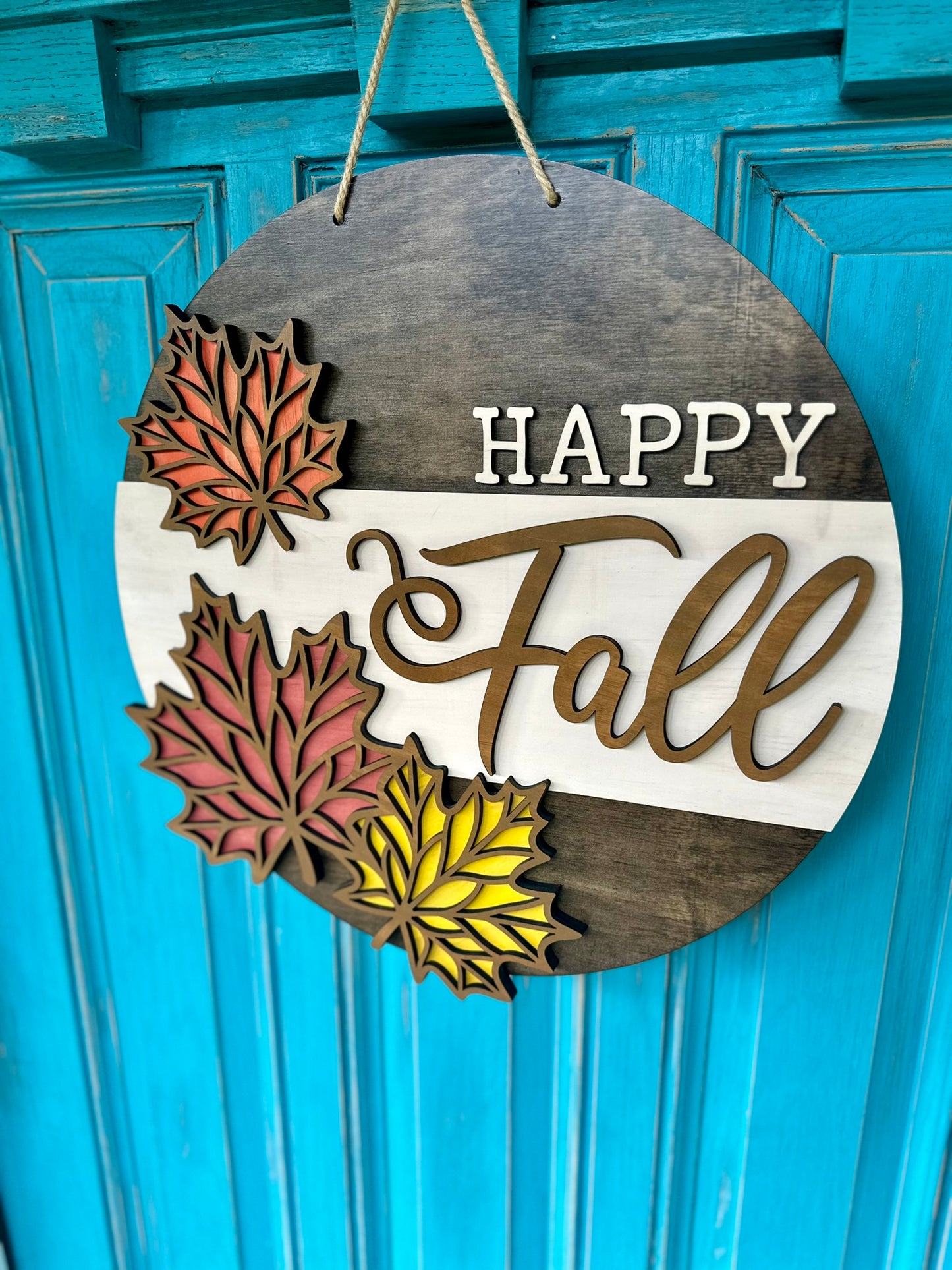 Happy Fall Door Hanger