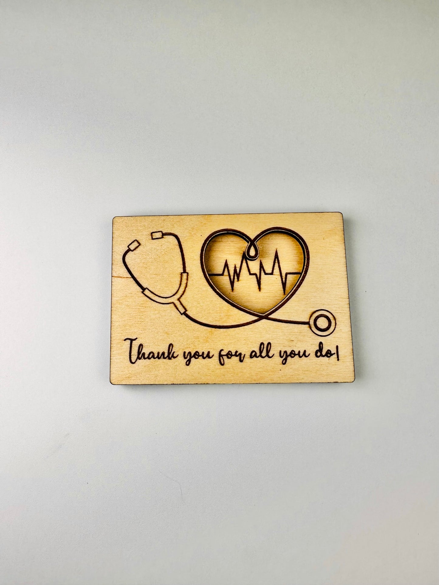 Nurse/Medical Worker Appreciation Gift Card Holder