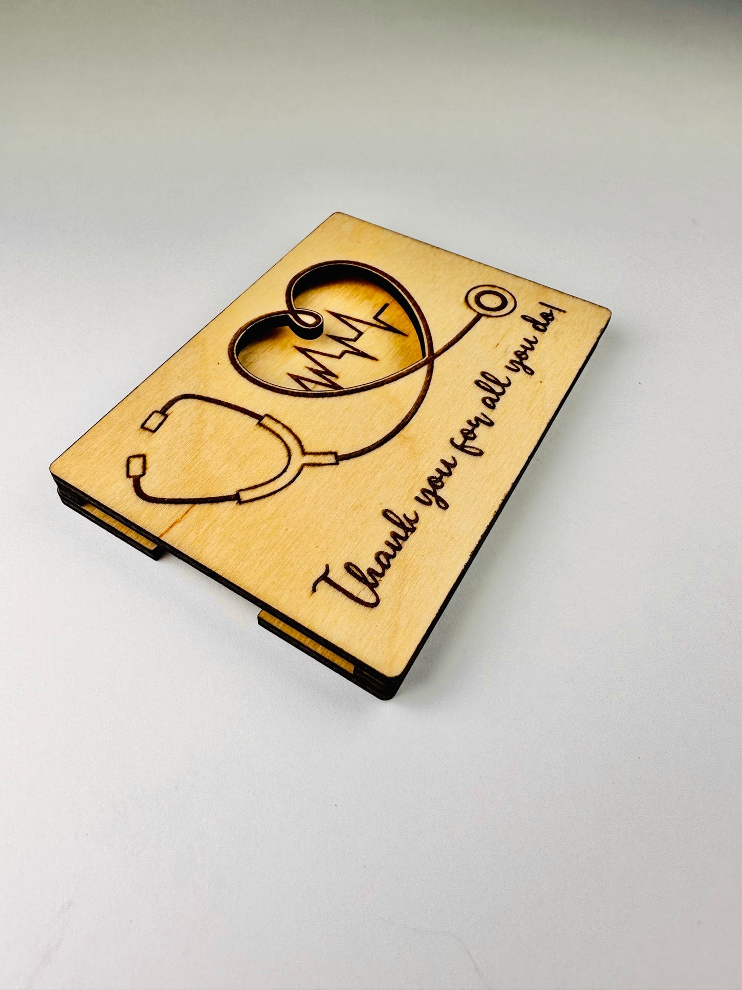 Nurse/Medical Worker Appreciation Gift Card Holder