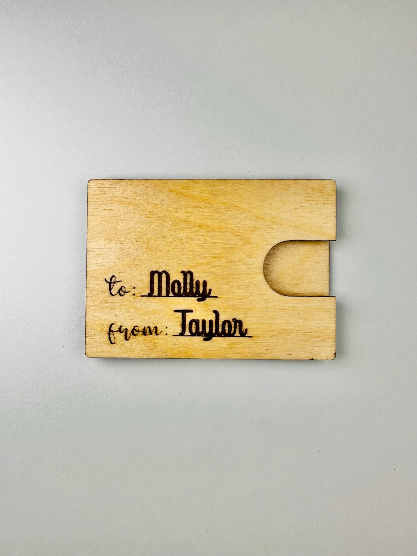 Nurse/Medical Worker Appreciation Gift Card Holder