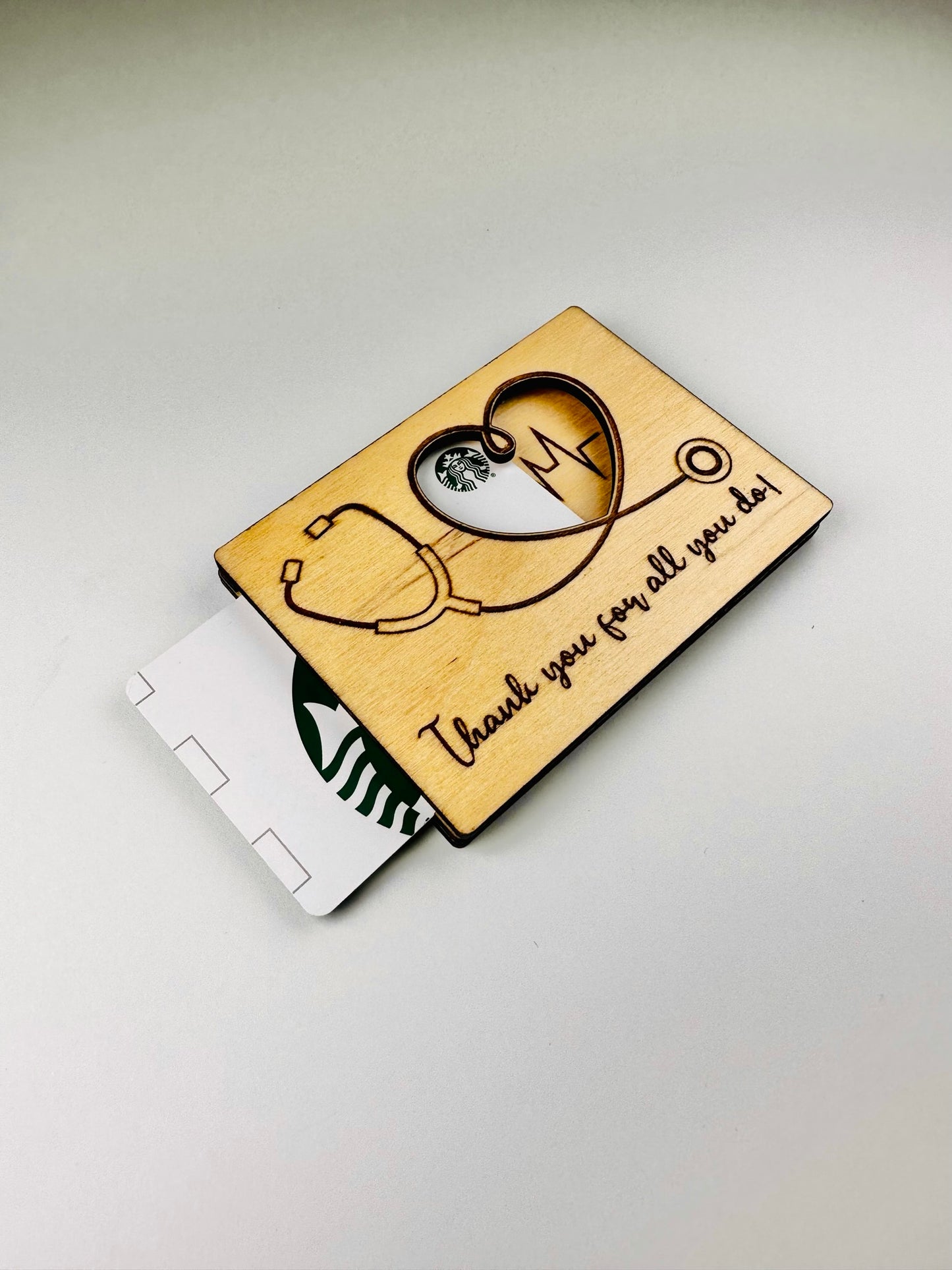 Nurse/Medical Worker Appreciation Gift Card Holder
