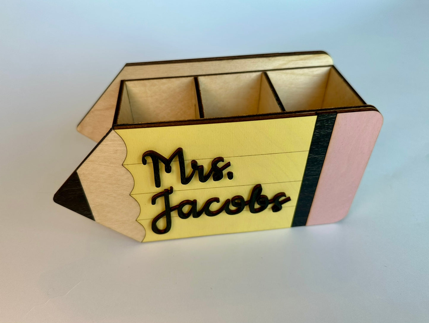 Personalized Teacher Pencil Holder