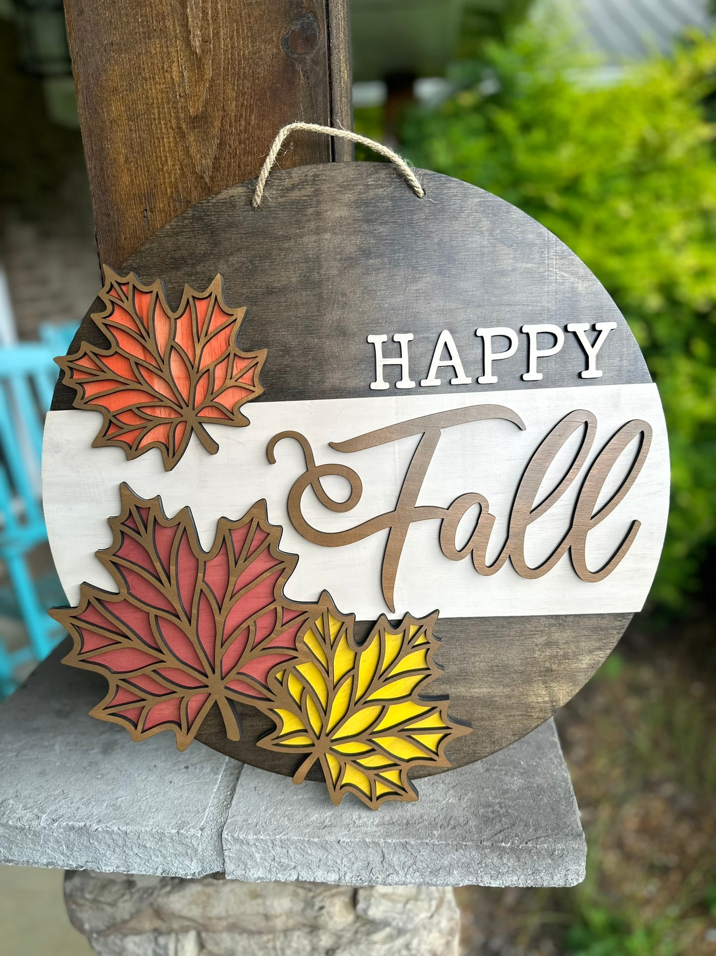 Happy Fall Door Hanger