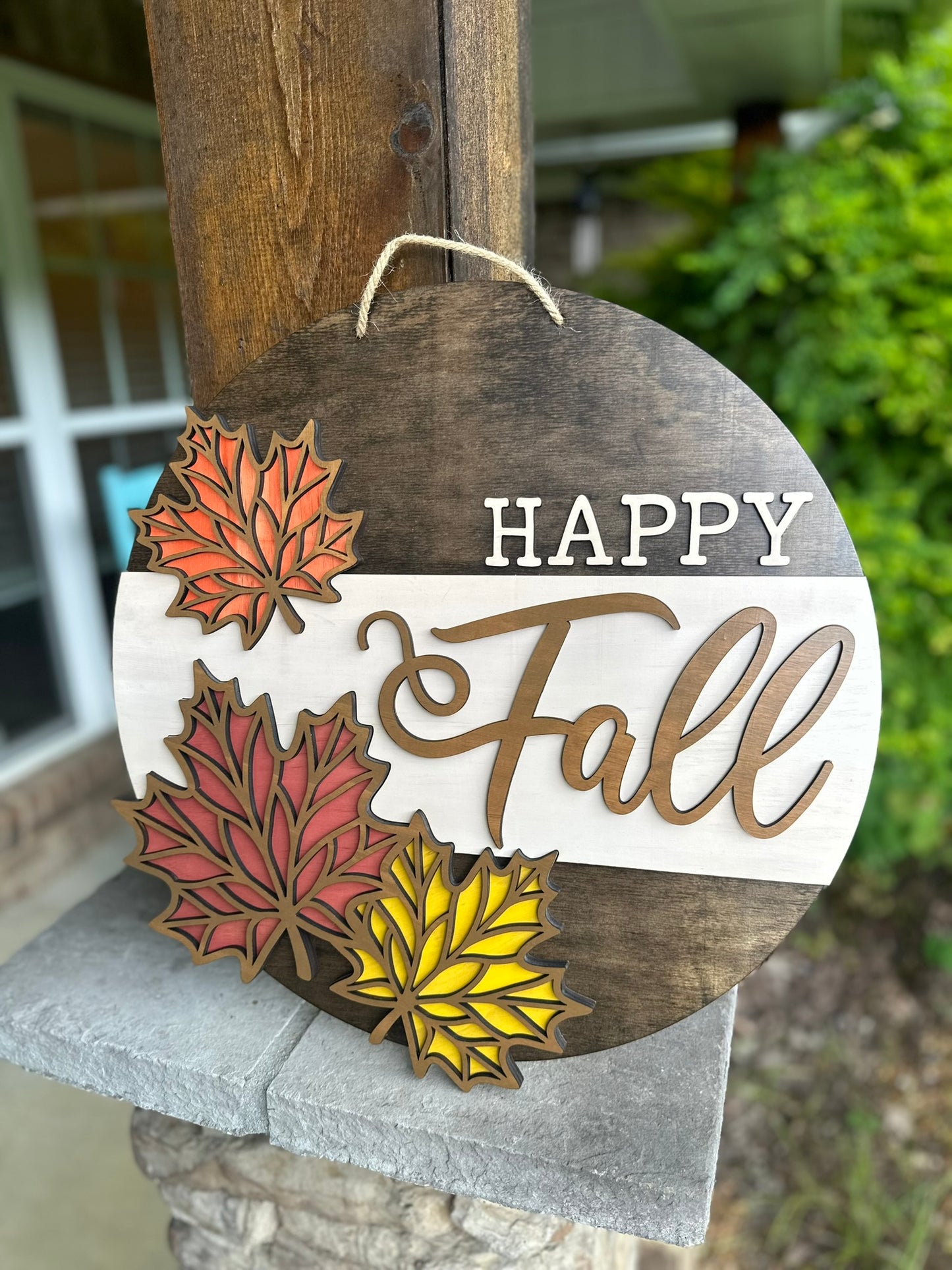 Happy Fall Door Hanger