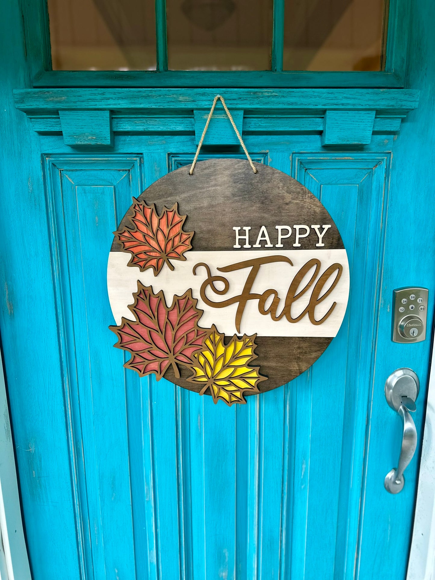 Happy Fall Door Hanger