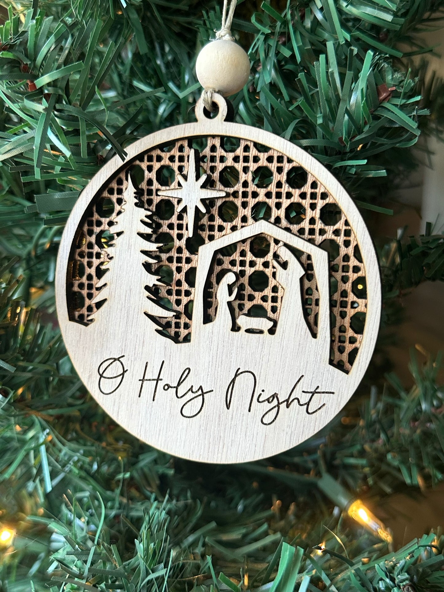 Rattan O'Holy Night Ornament Set