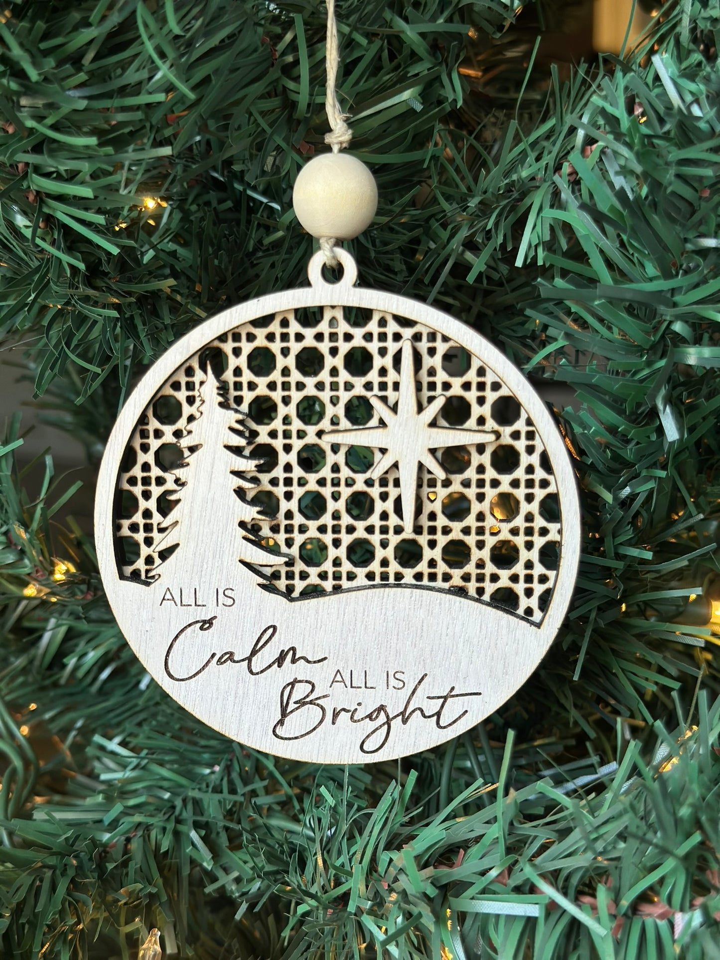 Rattan O'Holy Night Ornament Set