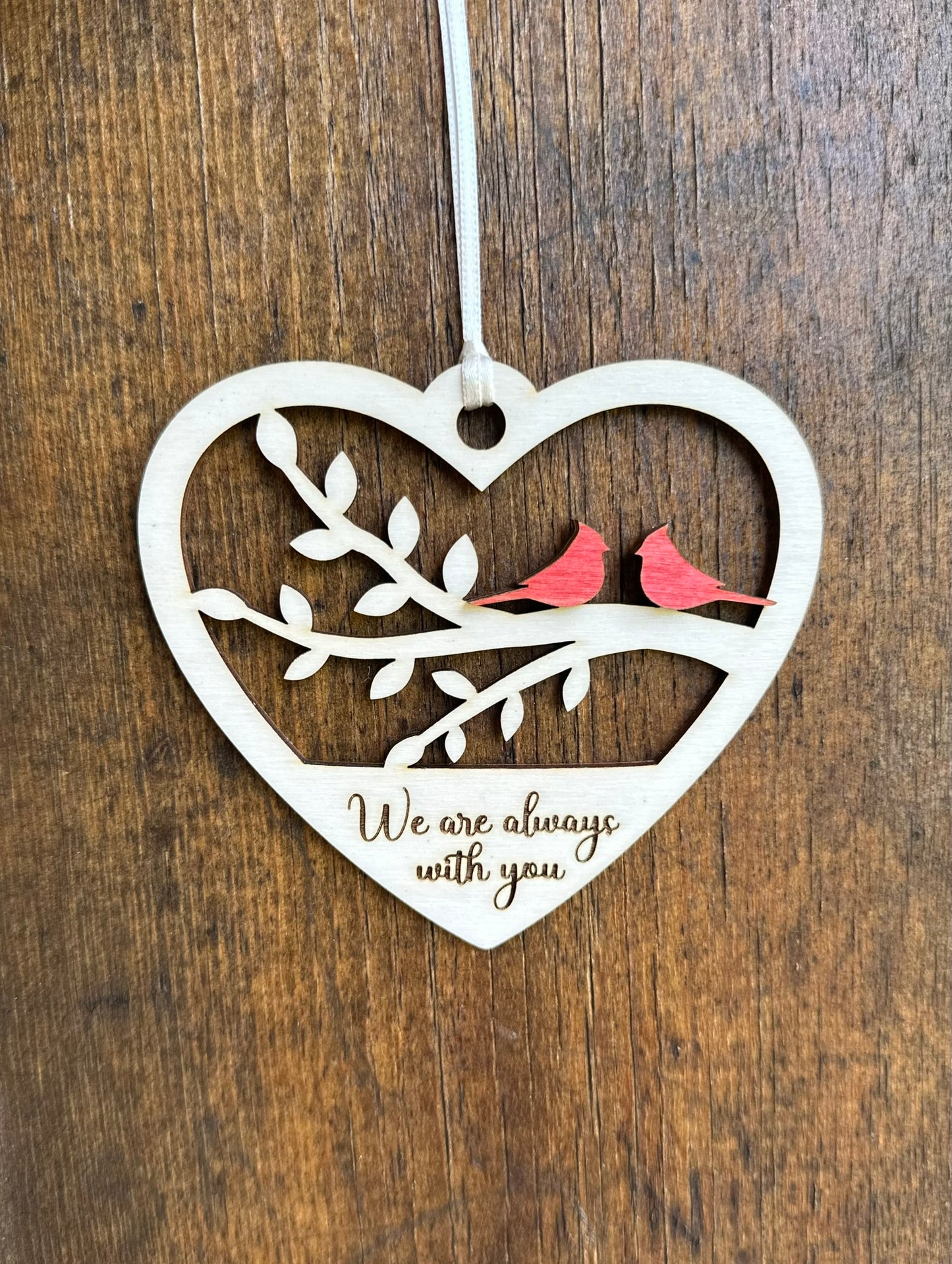 Cardinal Christmas Ornament, Memorial Ornaments, Remembrance Gift